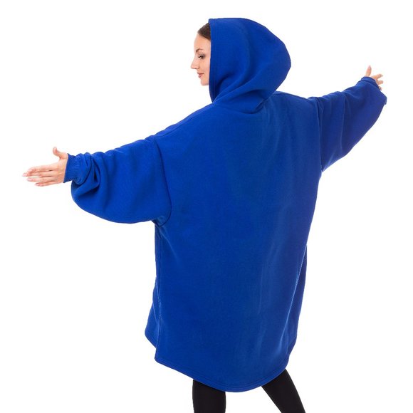 Oversized Wearable Blanket Hoodie Sweatshirt - Picture 4 of 10